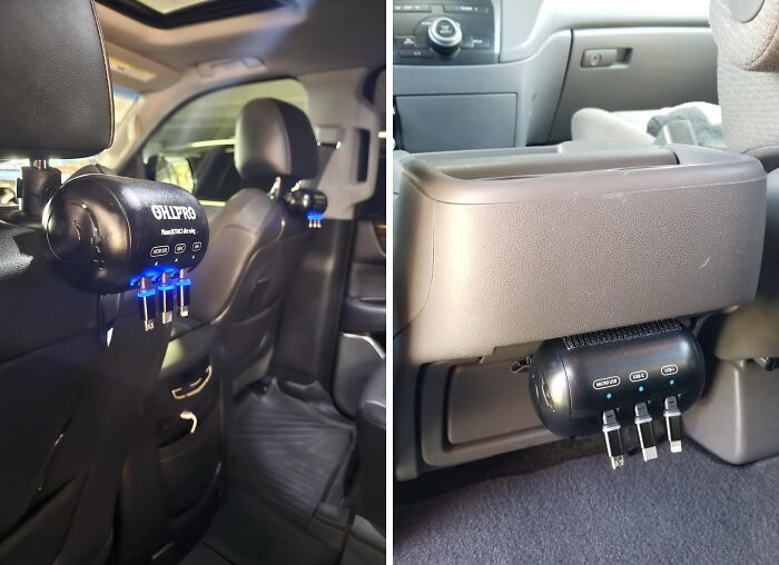 This Headrest Haven Is The Ultimate Charging Station For The Backseat