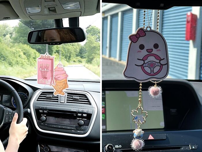 Bring A Burst Of Adorable Freshness To Your Ride With The Kawaii Air Fresheners