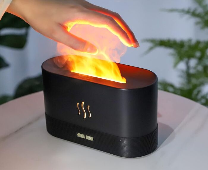 Enhance Your Home Atmosphere With The Depulat Flame Air Diffuser Humidifier