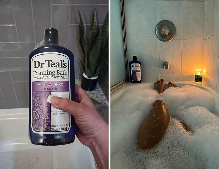  Dr Teal's Foaming Bath: Your Night-Time Fairy Godmother. Tired Muscles & Sleepless Nights Stand No Chance!