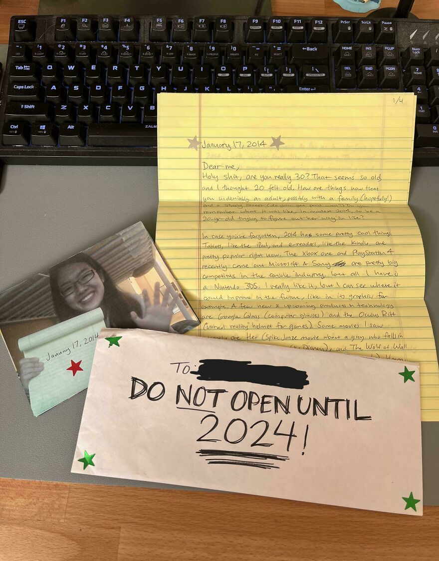 A Letter I Wrote To Myself 10 Years Ago