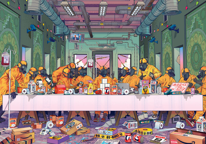 I Recreated The Last Supper During Almost 3 Months Of Lockdown