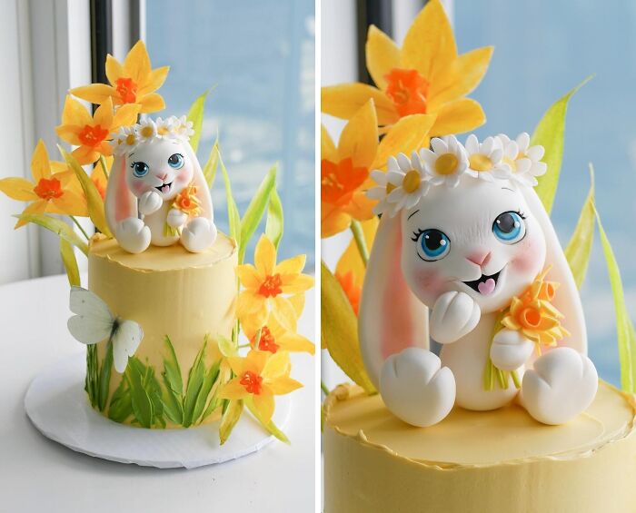 I Had A Little Time To Experiment And Make Something Of My Complete Liking Inspired By Spring/Easter