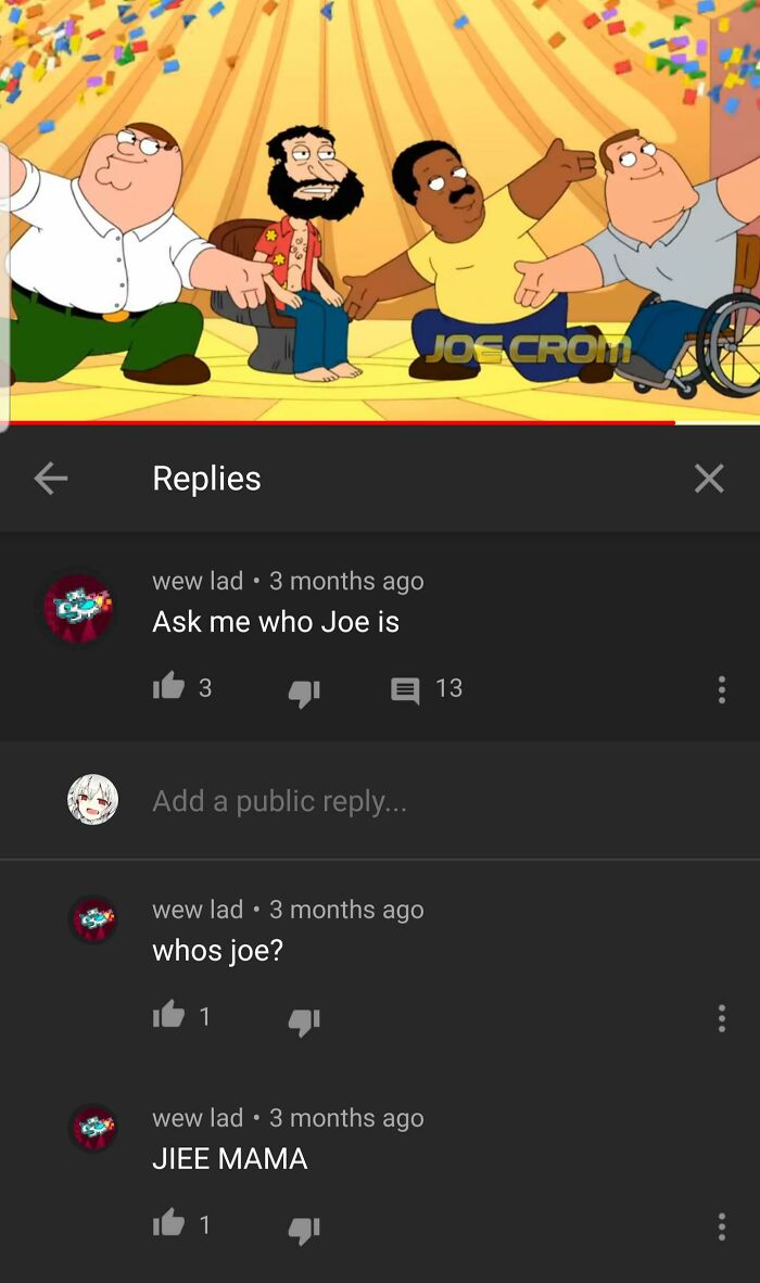 My First Time Stumbling Upon One Of These Comments