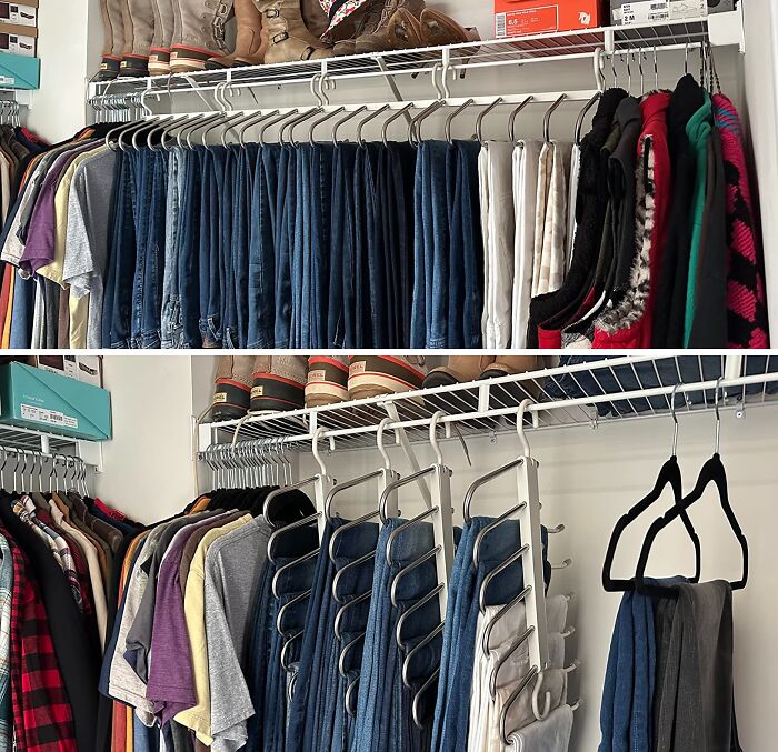 Closet Wizardry: Magic Pants Hangers For A Tidier, Spacious Wardrobe!