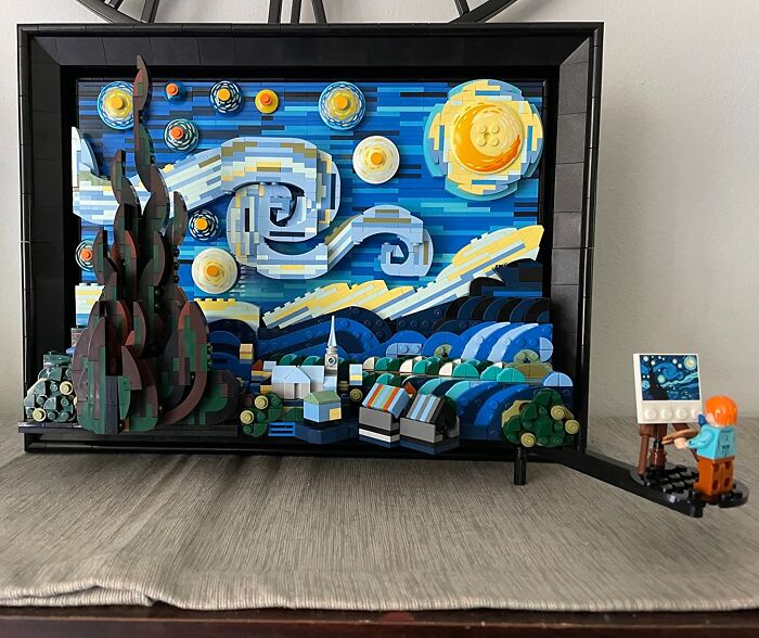  Starry Night Reimagined: LEGO Ideas Set For A Unique Van Gogh Display!