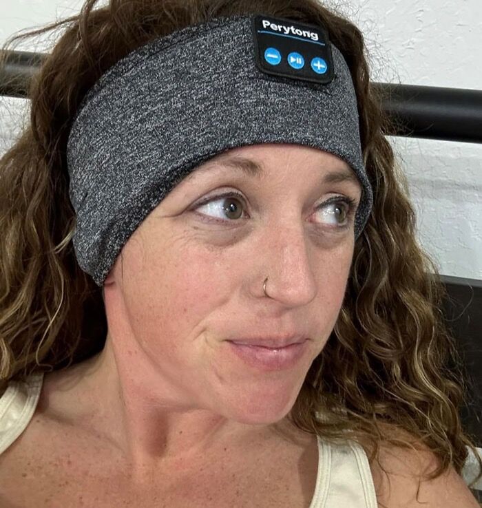 An End To Painful Earplugs And Wires. Behold, Perytong's Bluetooth Sleep Headphones — Side Sleeper's Mvp!