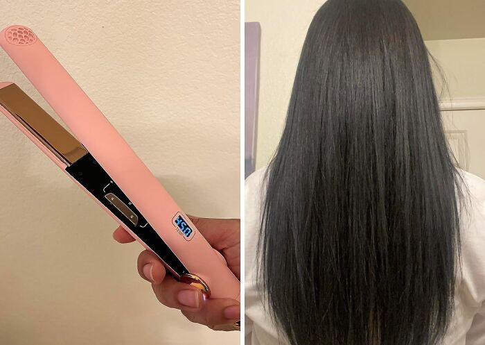 Achieve Sleek Styles Or Bouncy Curls With Iron Hair Straightener And Curler