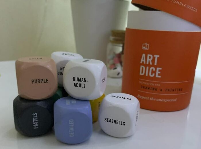 Beat Creative Block And Spark Inspiration With A Roll Of These Art Dice