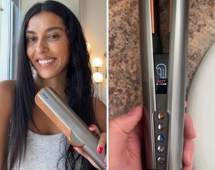 Sleek Perfection: Dyson's Limited Edition Ceramic Airstrait™ For Elite Styling!