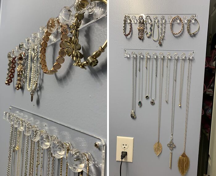 Seaside Elegance: Zreal Seashell Acrylic Necklace Holder With Chic Hooks!