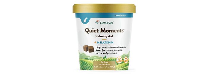 Naturvet Quiet Moments calming treats for dogs