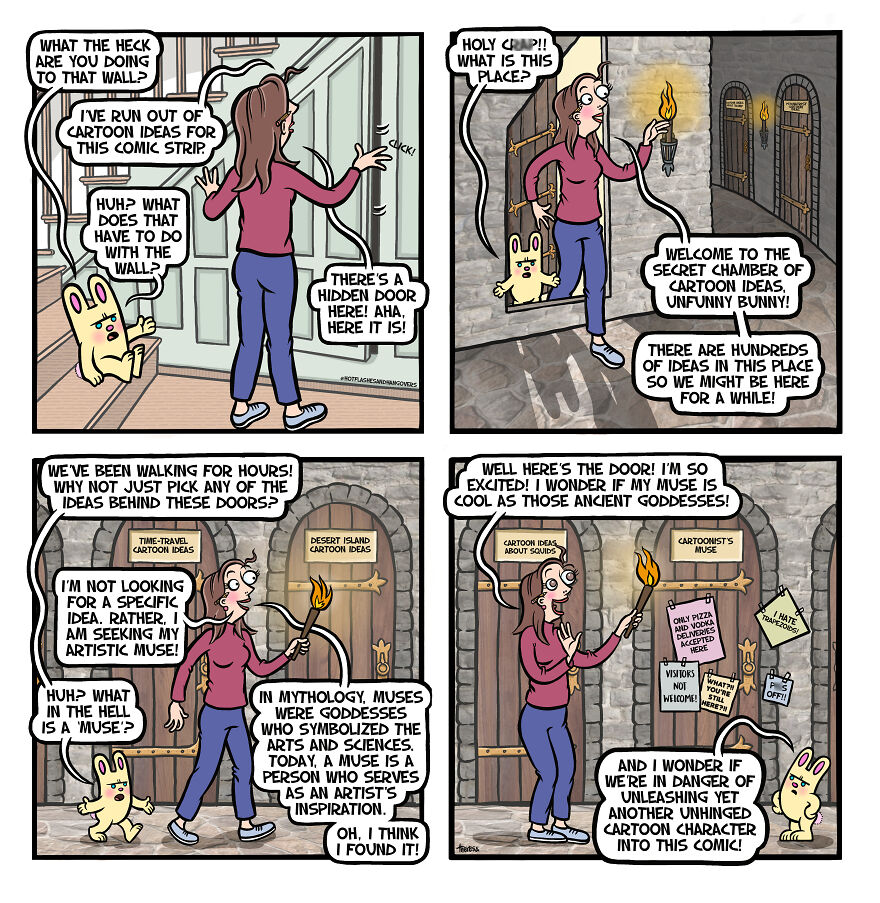 The Secret Chamber Of Cartoon Ideas (Part 1)