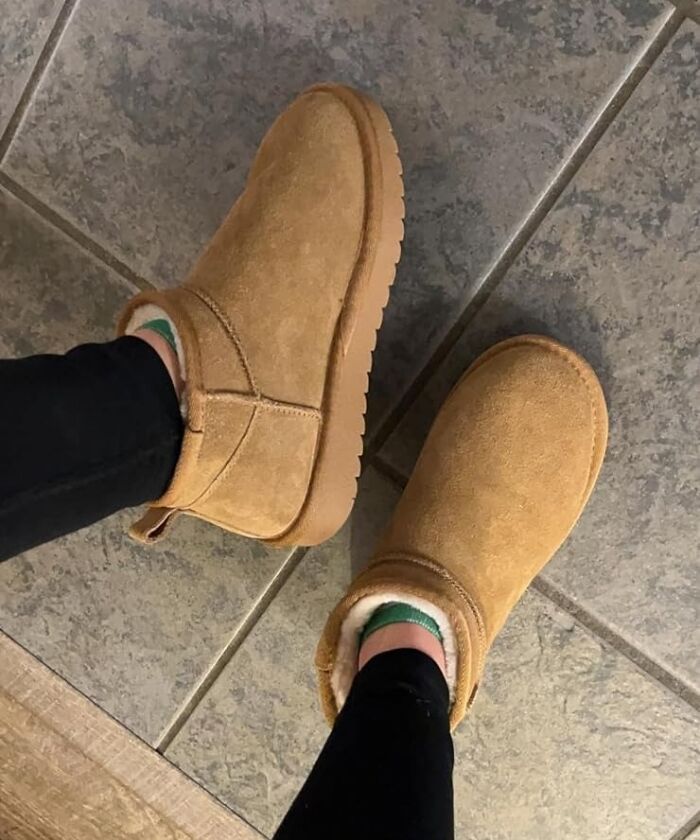 The Weather Outside May Be Frightful, But Who Needs Uggs When Your Feet Can Feel Oh-So-Delightful In Cushionaire Suede Boots? Dive Deep Into Those Magic, Cozy Moments Without A Second Thought – Leaving You Floating In A World Of Cushiony Wonder That’s Cozy As Ever.