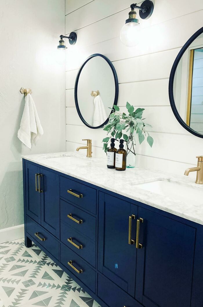 Just Finished The DIY Quarantine Bathroom Remodel. My Wife Has The Eye For Design, I’m Just The Moonlight Contractor