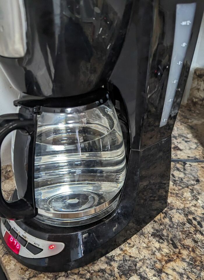 I Didn't Notice Until 30 Seconds Before My First Zoom Call Of The Day That I Had Forgotten The Most Important Step Of Making Coffee This Morning