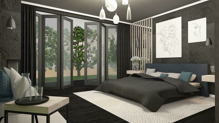 First Project For My Interior Design Classes In College. What Do You Think?