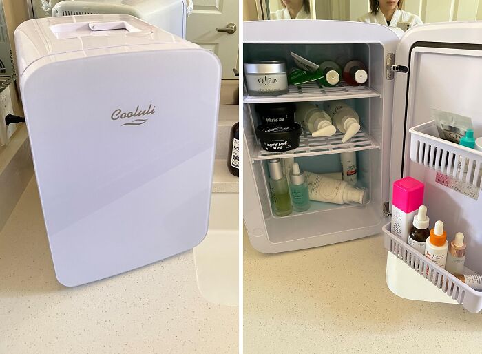 Perfect For Any Space Or On-The-Go Needs, Cooluli 15l Mini Fridge Is A Must-Have Item With Style And Functionality!