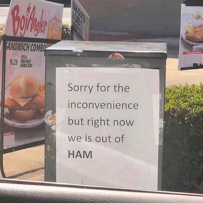 40 Chaotically Funny Signs Found In The Wild That Simply Had To Be Shared