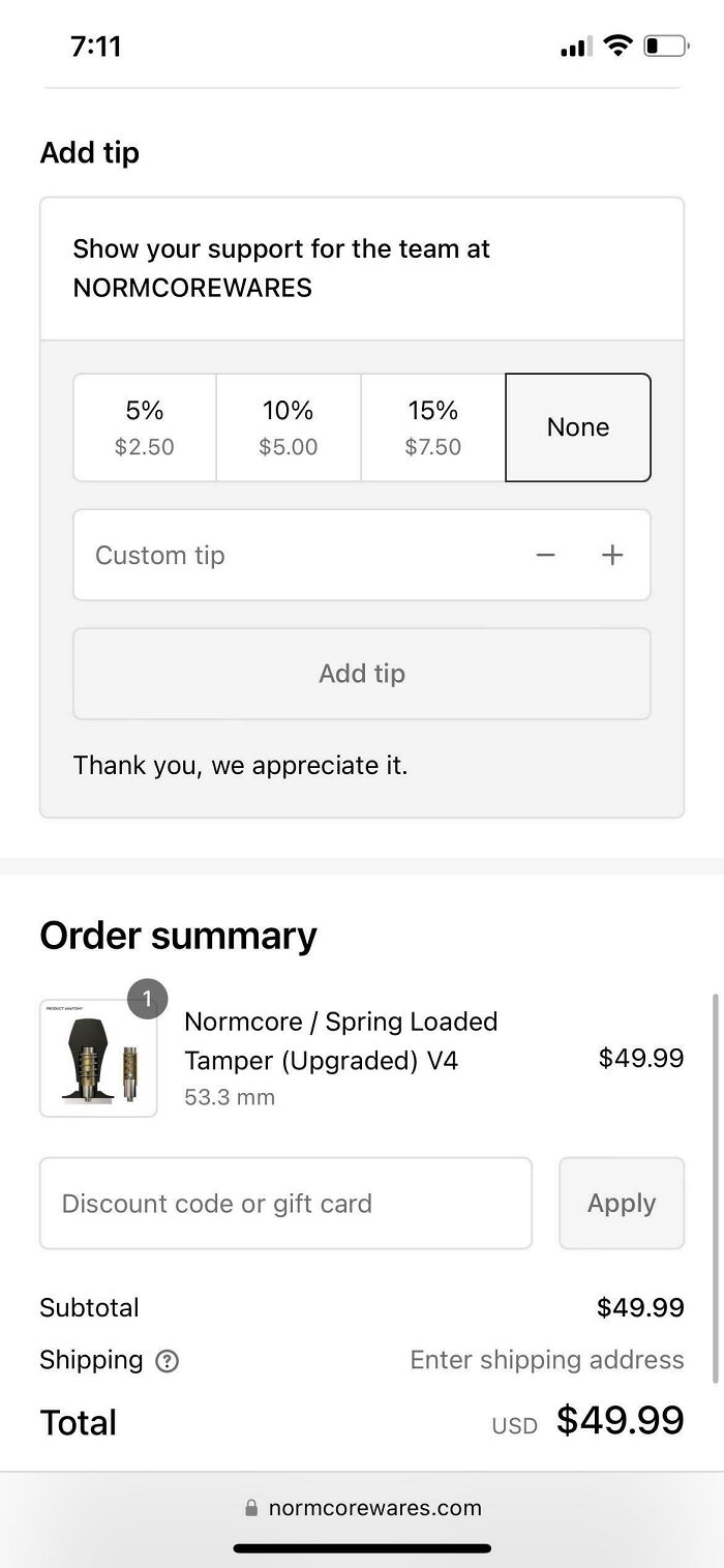 Tipping Is Getting Out Of Hand