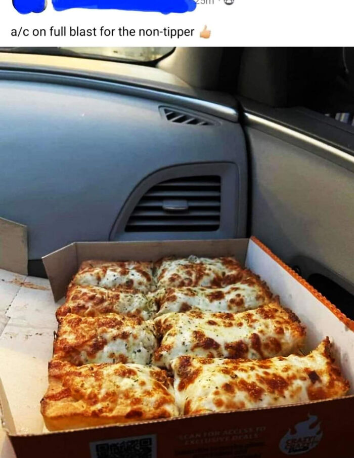 Delivery Driver Thinks It’s Ok To Make Their Food Cold Because They Didn’t Tip Them