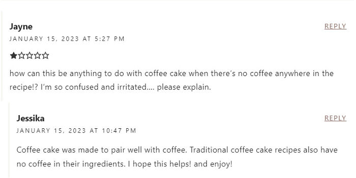 I'm So Distraught That This Recipe Doesn't Have Coffee In It!