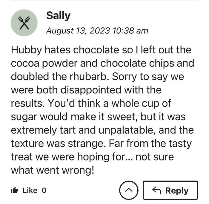 Doubled The Rhubarb… Unsure Why It’s Tart