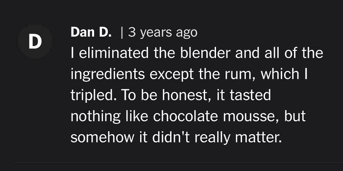 Blender Chocolate Mousse