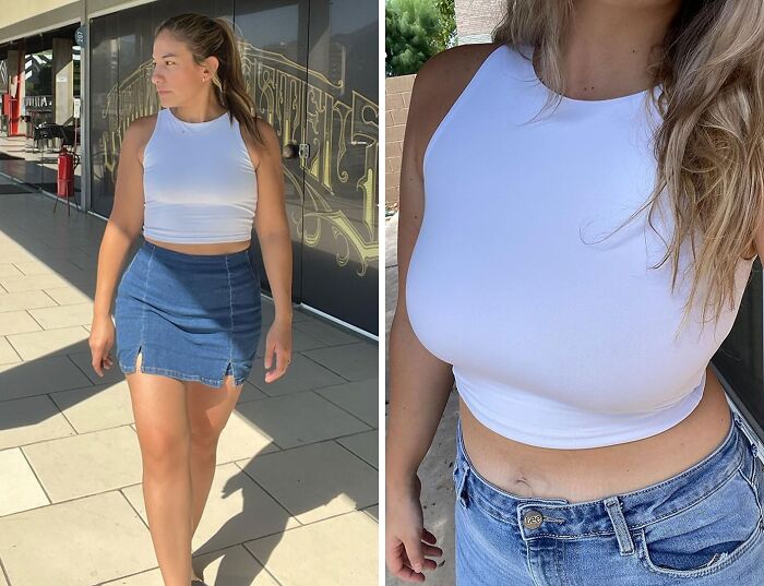 From Yoga Class To Late-Night Date, This Cute Yet Rebellious Halter Neck Tank Crop Top Got Your Back And Your Front