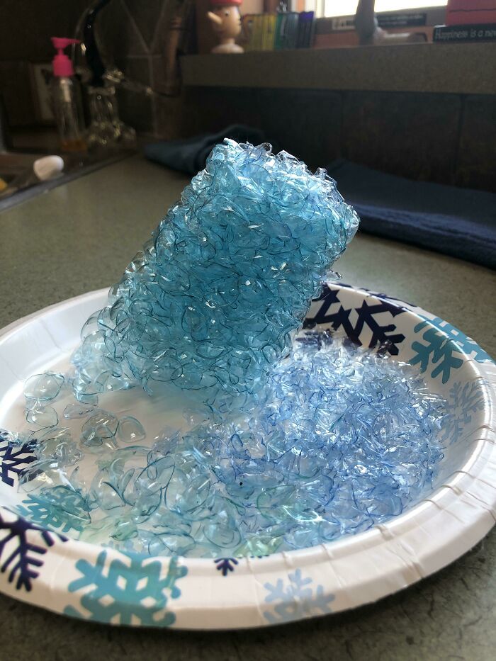 About A Year And Half’s Worth Of Daily Disposable Contacts That Where I Tossed In A Cup That Stays In My Night Stand