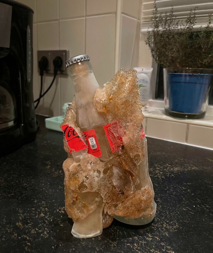 Forgot To Take My Coke Out Of The Freezer