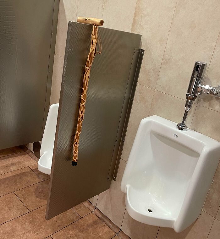 How Does One Forget Their Cane?