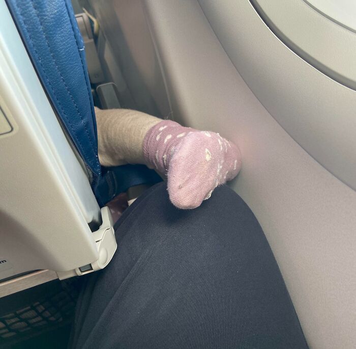 Look At This Jerk On My Flight Back Home