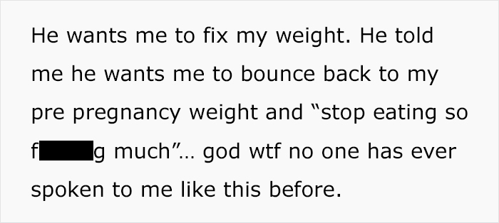 New Mom Asks If She’s Wrong For Letting Herself Go After Husband Confesses He Wants To Cheat New Mom Asks If She’s Wrong For Letting Herself Go After Husband Confesses He Wants To Cheat