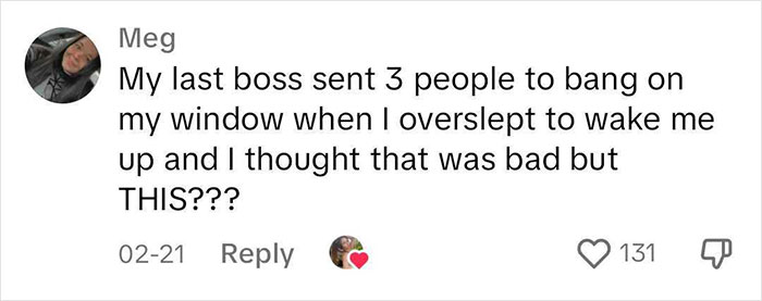 Woman In Shock When She Woke Up To Her Boss At The End Of Her Bed After Calling In Sick