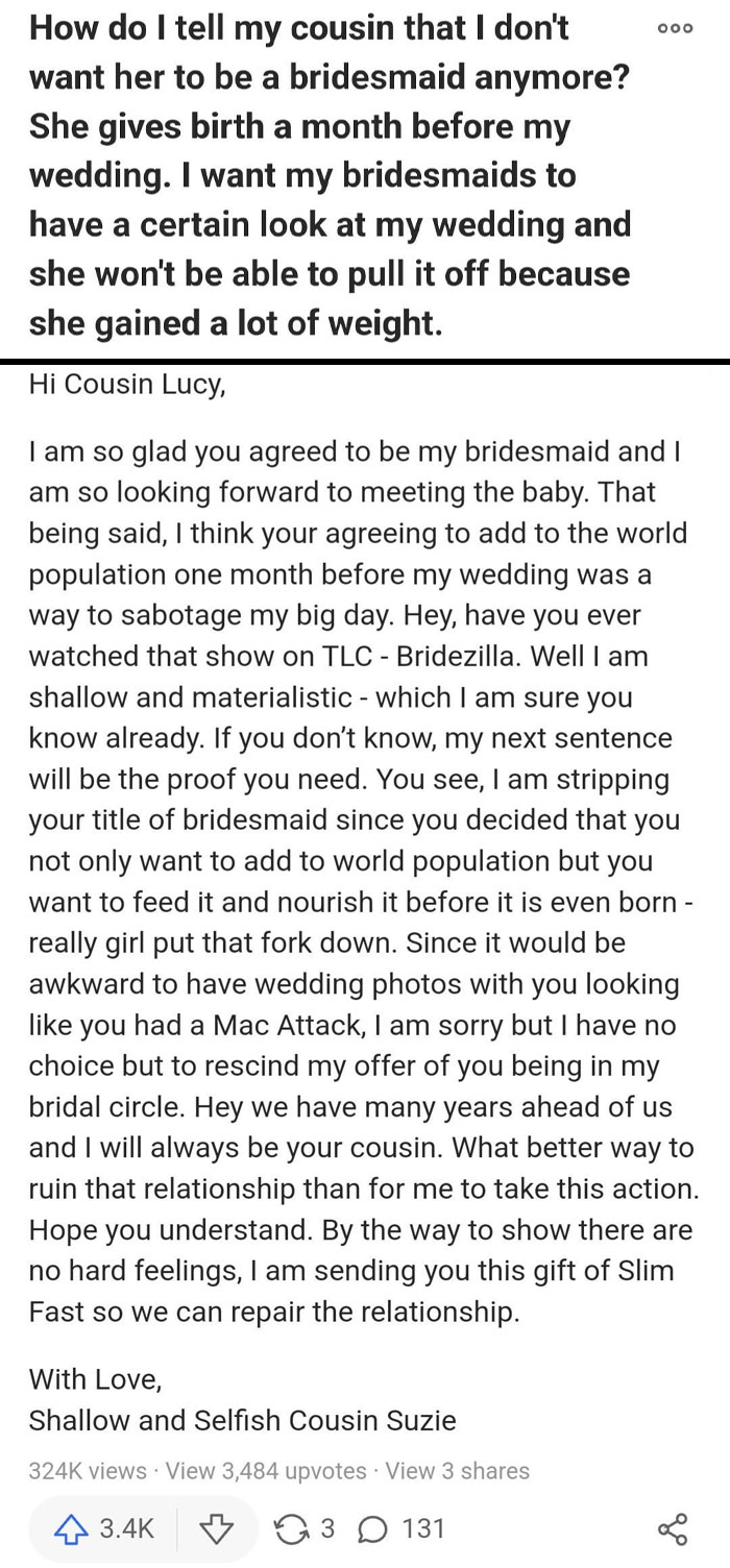 I Really Wonder How People Like This Have Friends And A Relationship. They Are Really Insufferable