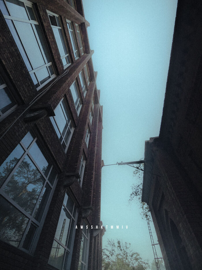 Bottom View Of Architecture Department Building