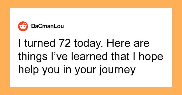 “Cheat Sheet”: 72-Year-Old Imparts 32 Pearls Of Wisdom To Navigate Life’s Challenges