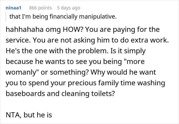 Woman Done With Living In Filth, Hires Housemaid, Gives Husband An Ultimatum When He Protests Woman Done With Living In Filth, Hires Housemaid, Gives Husband An Ultimatum When He Protests