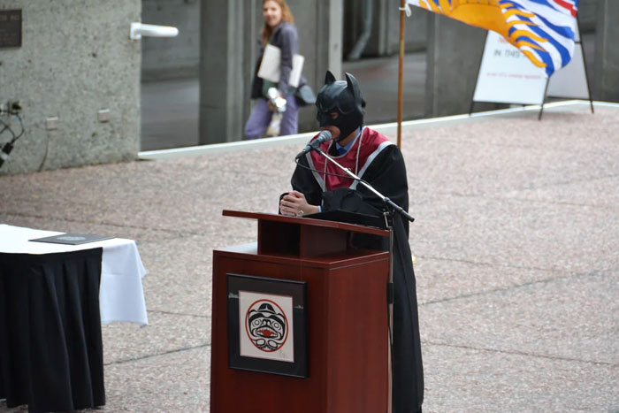 Just Got Back From My Son's Graduation Ceremony. This Was The Valedictorian