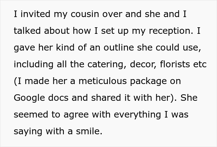 Woman Offers To Host Cousin’s Wedding, Changes Her Mind After Bridezilla Shows Her True Colors Woman Offers To Host Cousin’s Wedding, Changes Her Mind After Bridezilla Shows Her True Colors