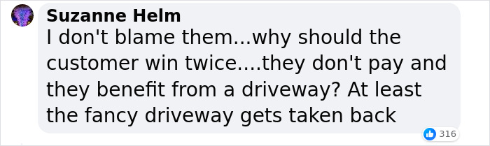 Workers Destroy Driveway After Client Refused To Pay Remaining $3.5K
