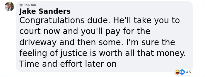 Workers Destroy Driveway After Client Refused To Pay Remaining $3.5K