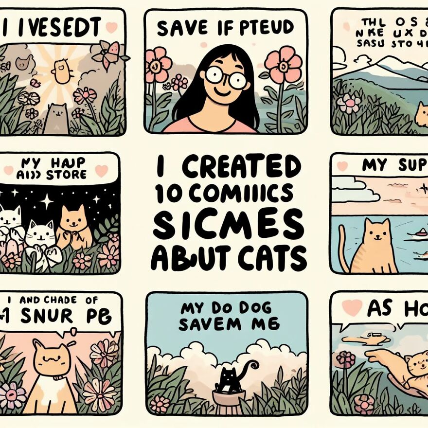 "Fur-Tastic Tales: A Journey Through The Fluffy World Of Cat Comics And Heartwarming Dog Courage"