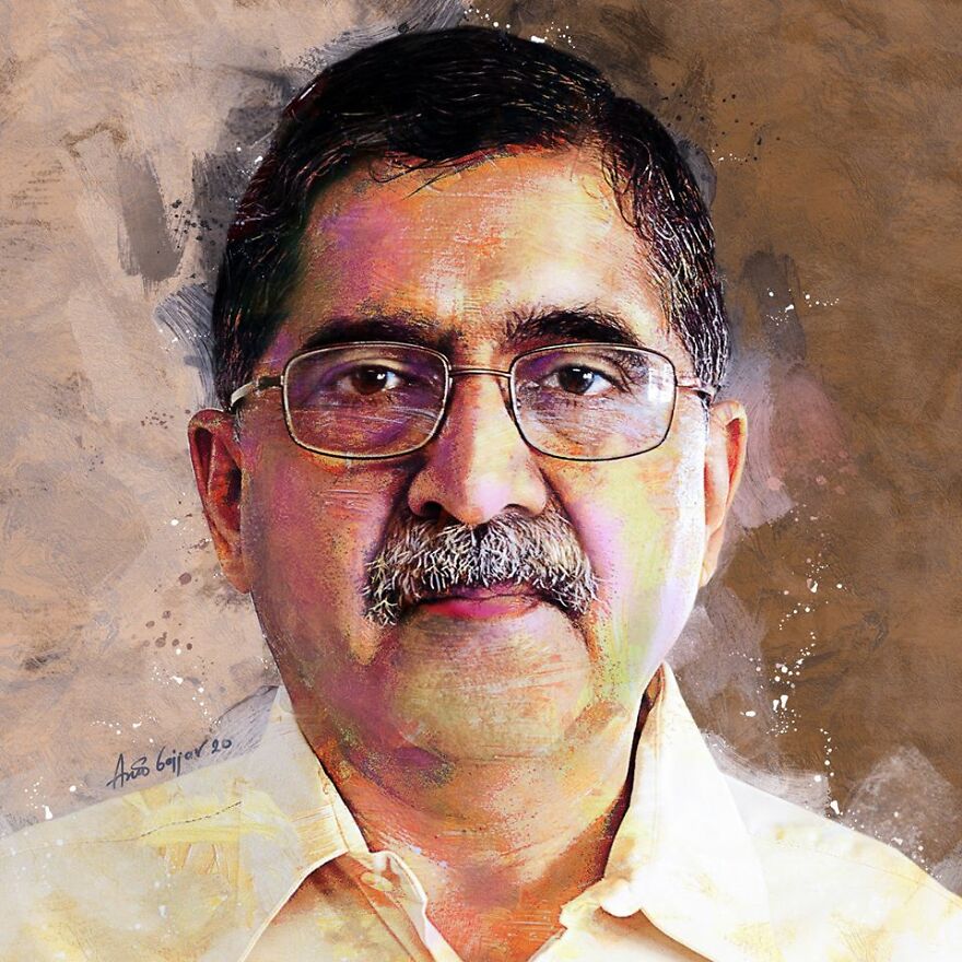 I Turn Your Favorite Photos Into Digital Portraits In A Canvas Painting Style (17 Pics)