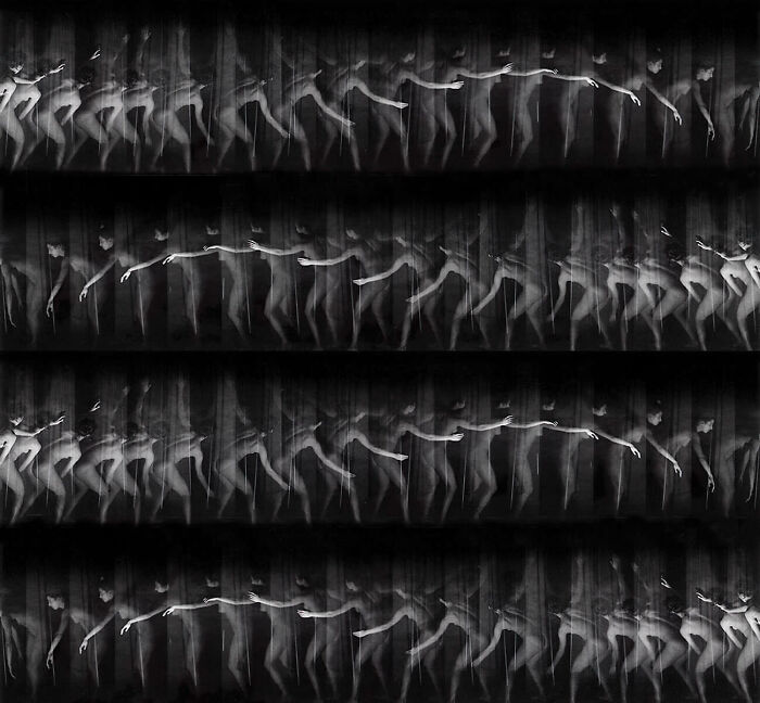"Ode To Muybridge Multiple" From The Series "Time/Motion Study Multiples" By Amy Heller
