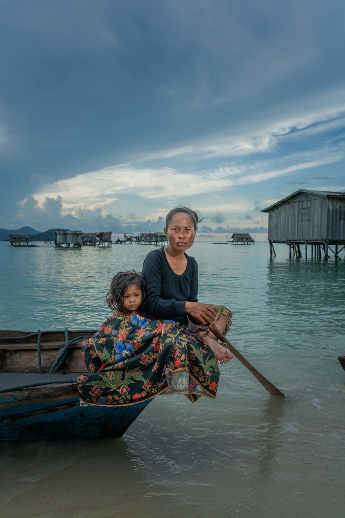 "Sea Gypsy Woman" From The Series "Bajau Woman Life" By Fira Kwan