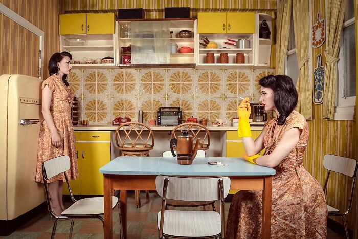 "Cigarette For Breakfast" From The Series "Alarm Call" By Elisa Miller