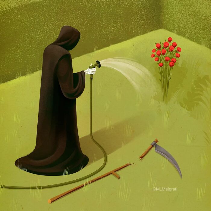 Thought-Provoking Illustration By Marco Melgrati