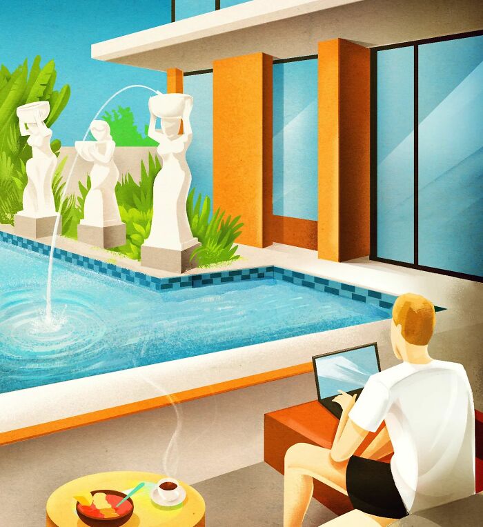 Thought-Provoking Illustration By Marco Melgrati